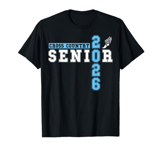 Cross Country Senior Night XC Senior 2026 Graduation 50 T-Shirt