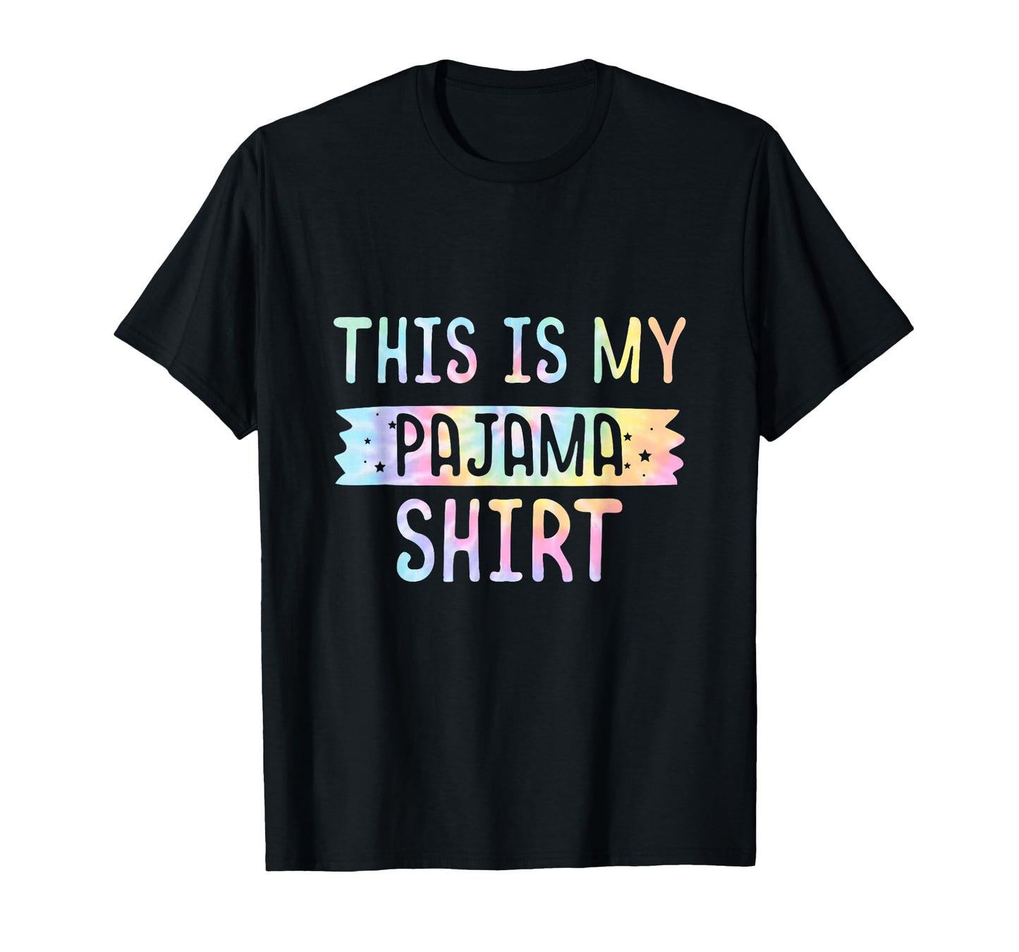 This Is My Pajama PJ Top Teen Boys Girls Bedtime Kid Tie Dye T-Shirt