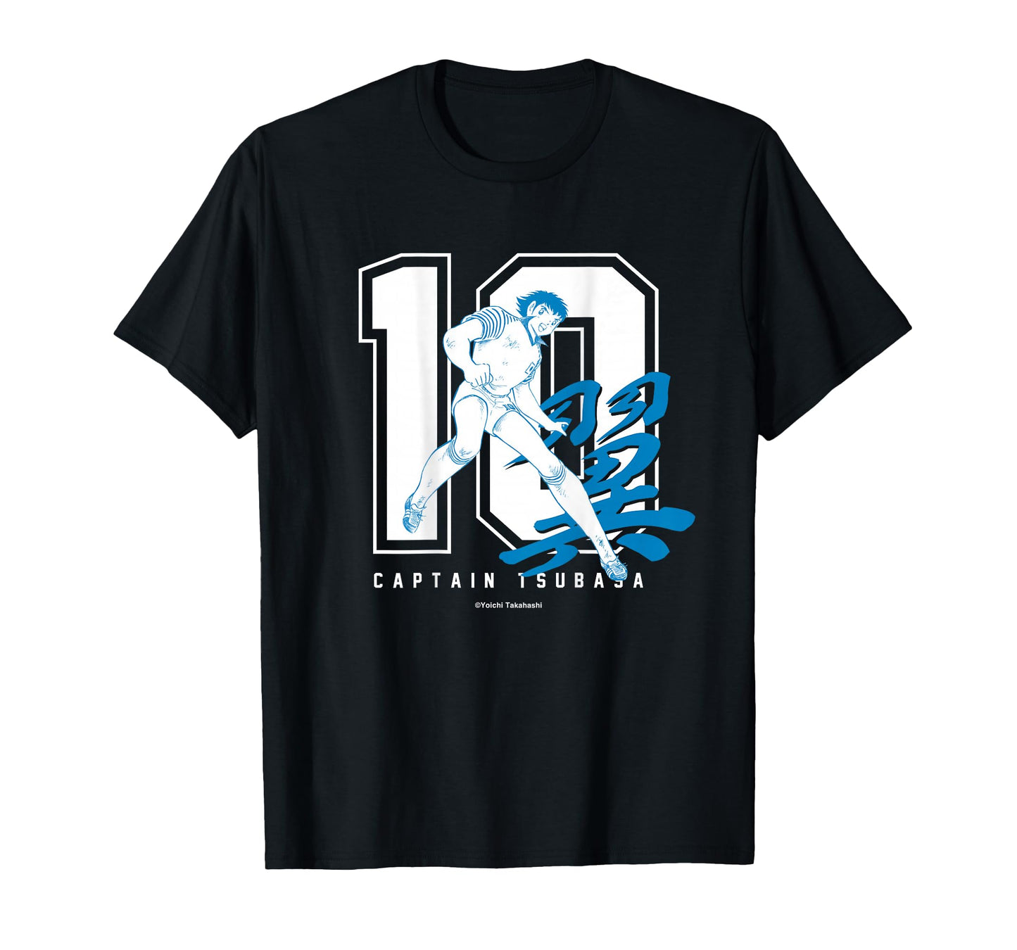 【Back Print】 Captain Tsubasa Tsubasa Ozora(Number 10) T-Shirt