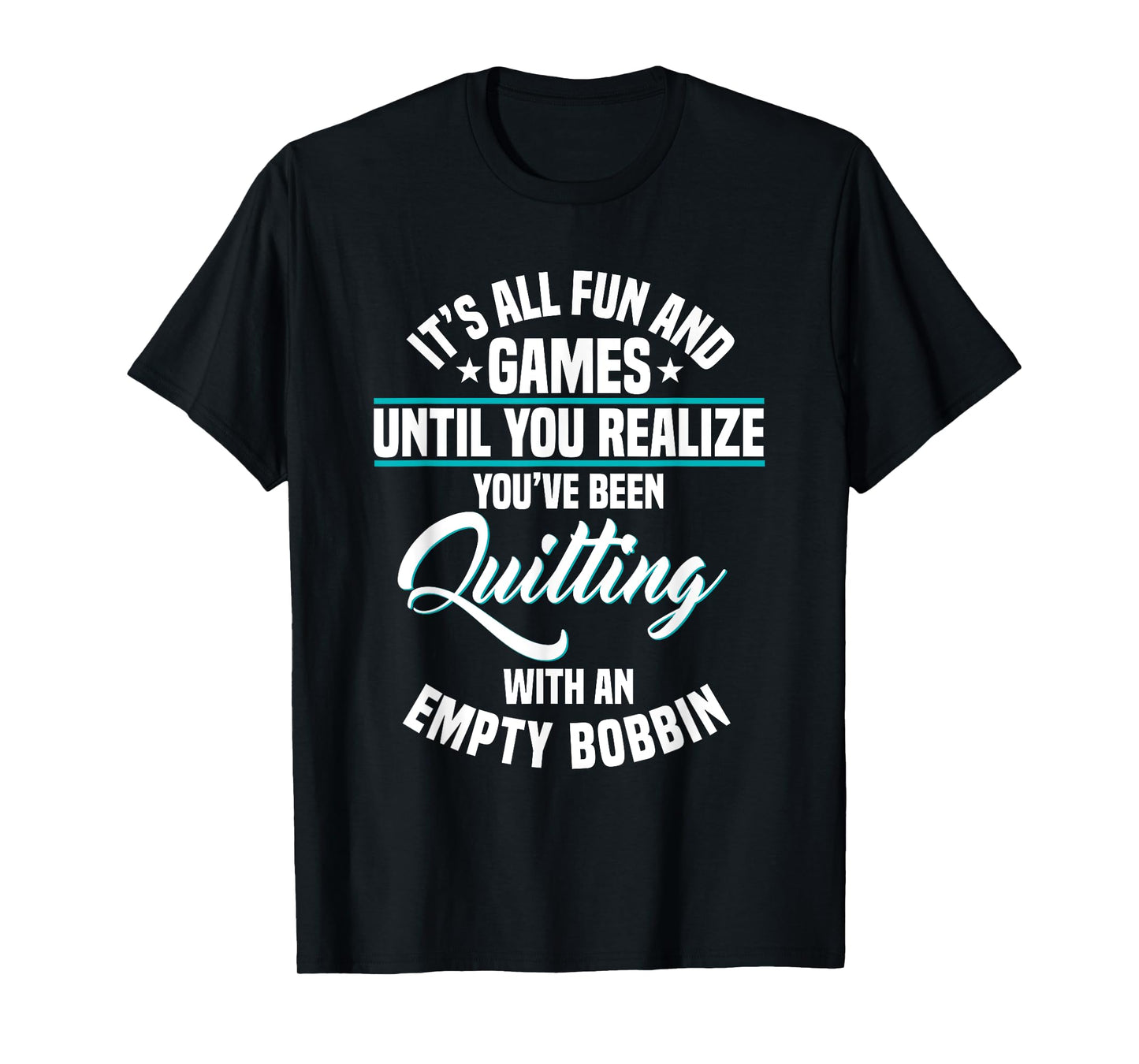 Quilter Quilt Art Stitiching Quilting Fabric Stitch Sewing T-Shirt