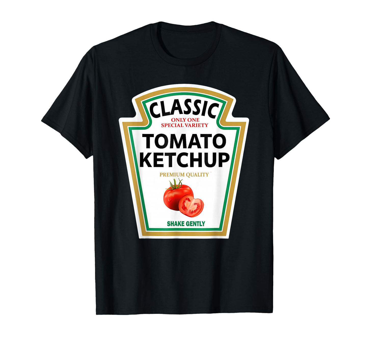 Red Ketchup DIY Halloween Costume Matching Group Mustard T-Shirt