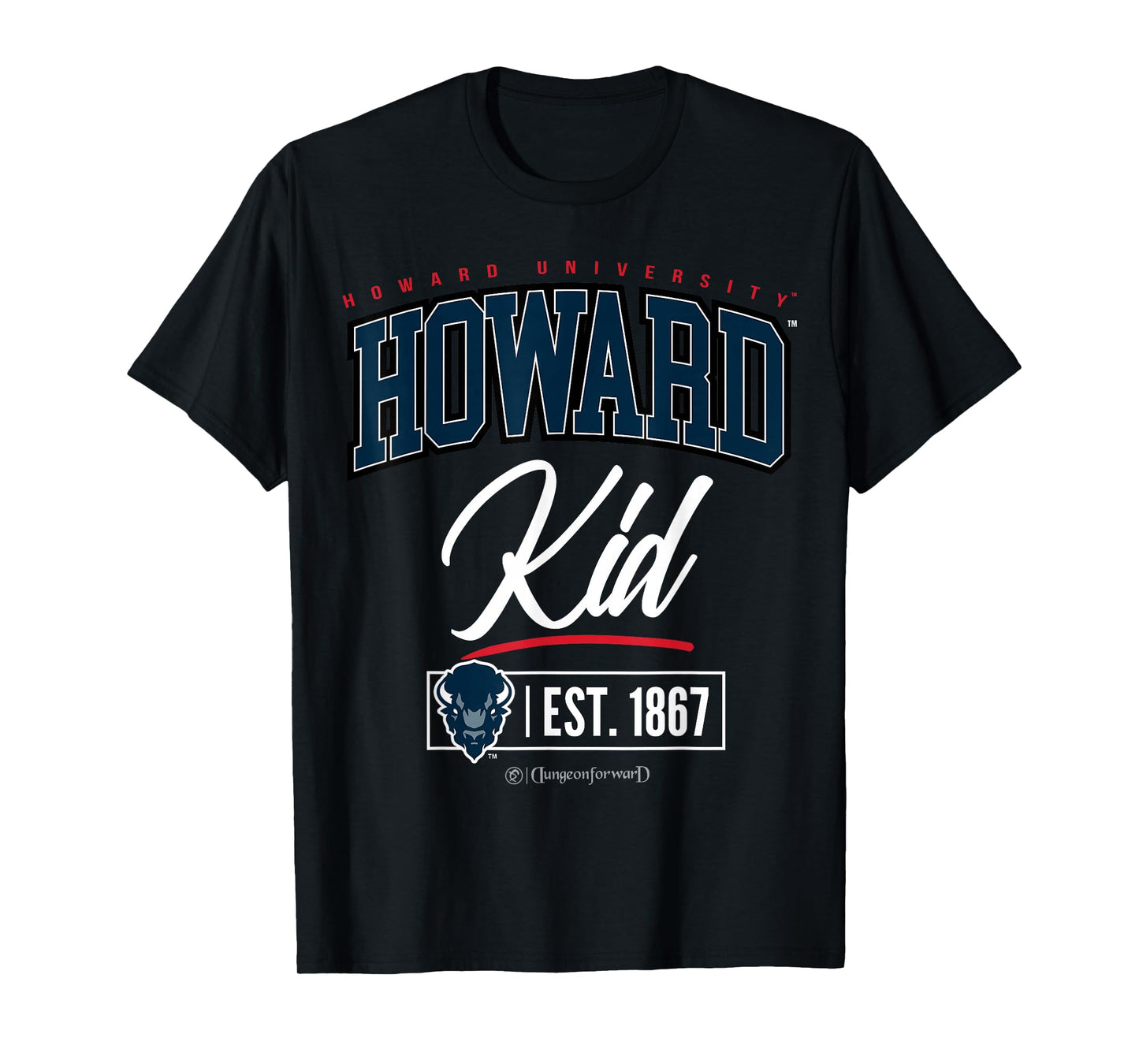 Howard University - HU HBCU Kid T-Shirt