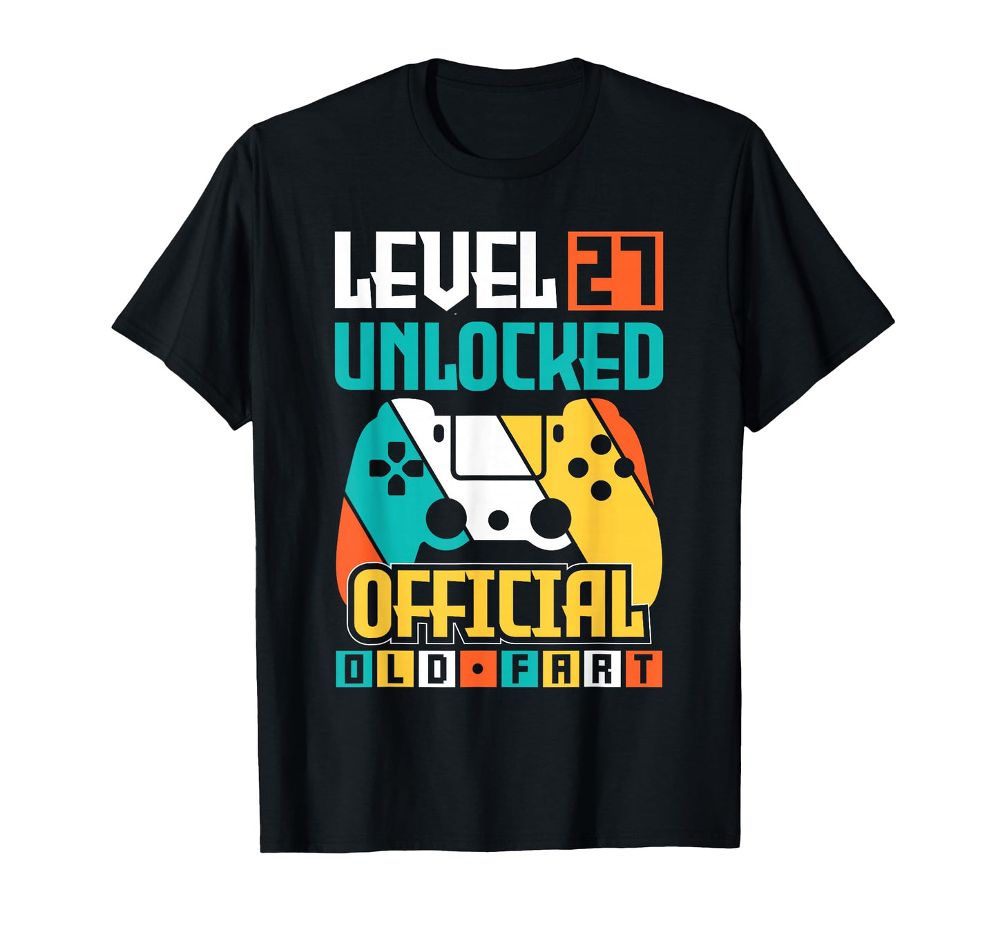 Unlocked Level 27 Birthday Boy Video Game Controller T-Shirt