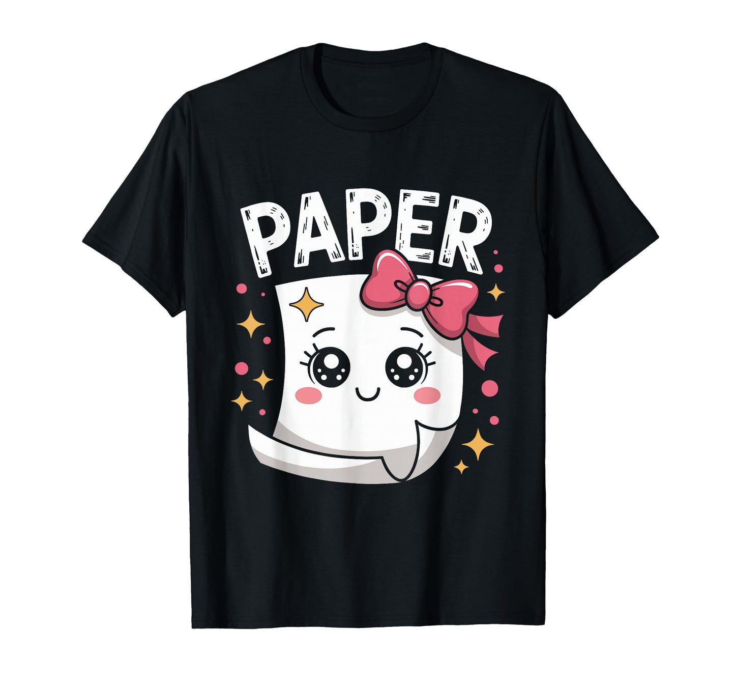 Halloween Paper Scissors Rock Matching Cute Paper Costume T-Shirt