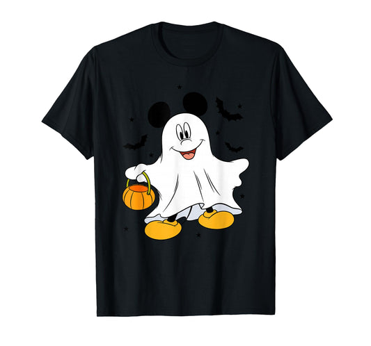 Disney Mickey and Friends Halloween Ghost Mickey Mouse T-Shirt