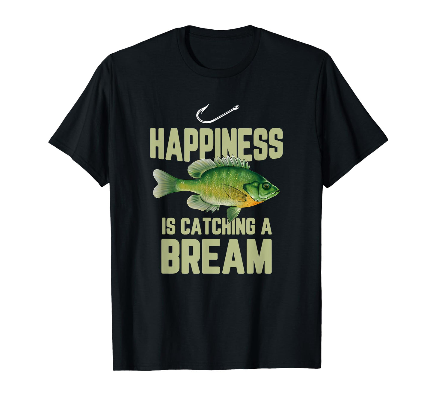 Funny Bream Fishing Pan Fish Sunfish Freshwater Angler Gift T-Shirt