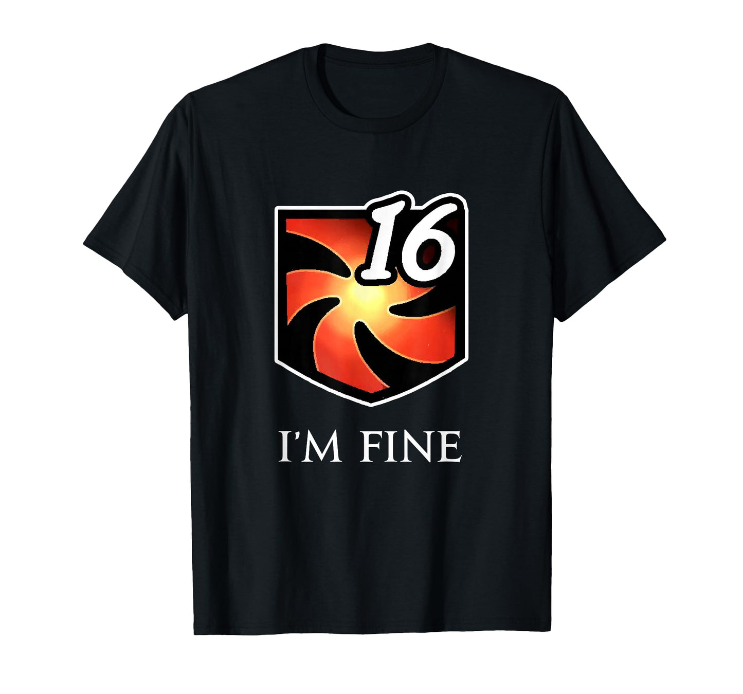 I'm fine - Vulnerability Stacks Fantasy MMORPG T-Shirt