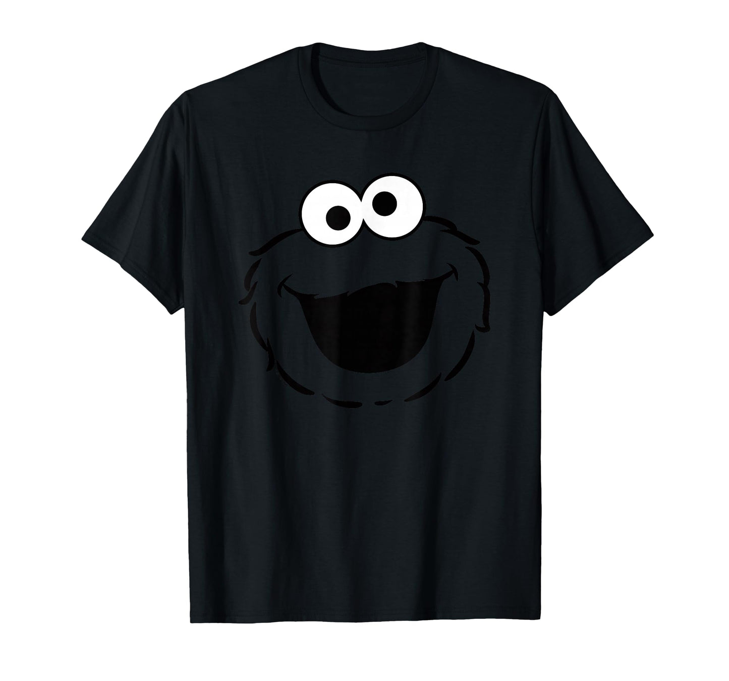 Sesame Street Cookie Monster Full Face Halloween Costume T-Shirt