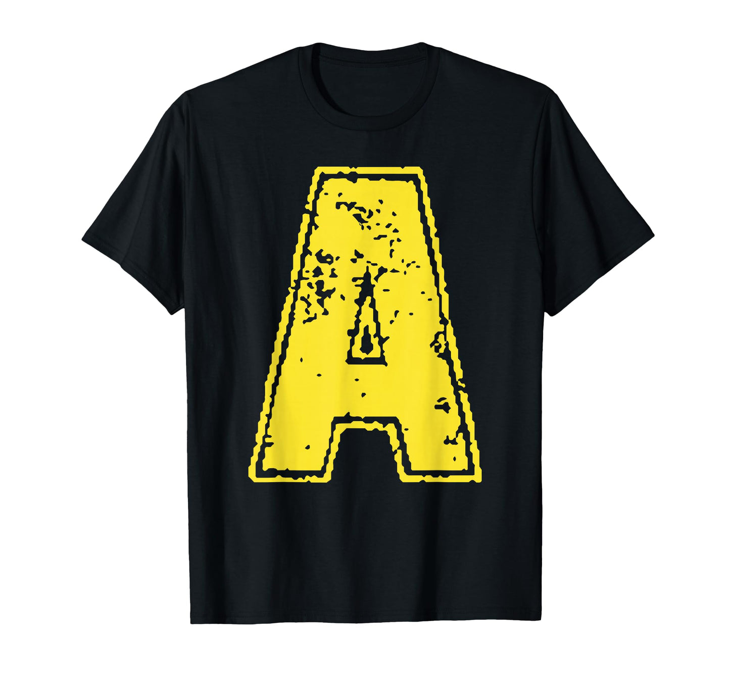 Halloween Letter A Alphabet Matching Costume Men Women Kids T-Shirt