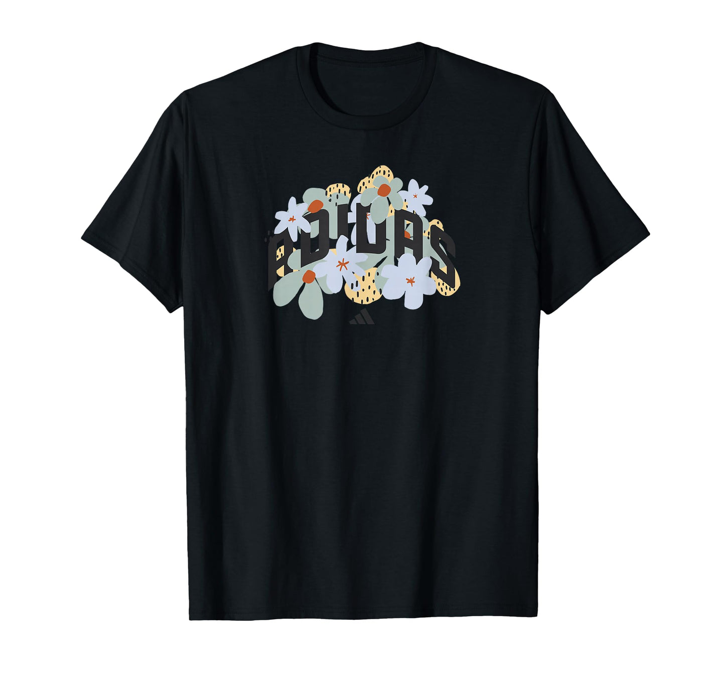 adidas Badge of Sport Statement Floral Pop Graphic T-Shirt