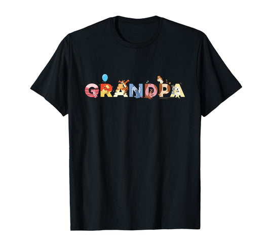 Disney Winnie the Pooh & Friends Grandpa Gift Family Trip T-Shirt