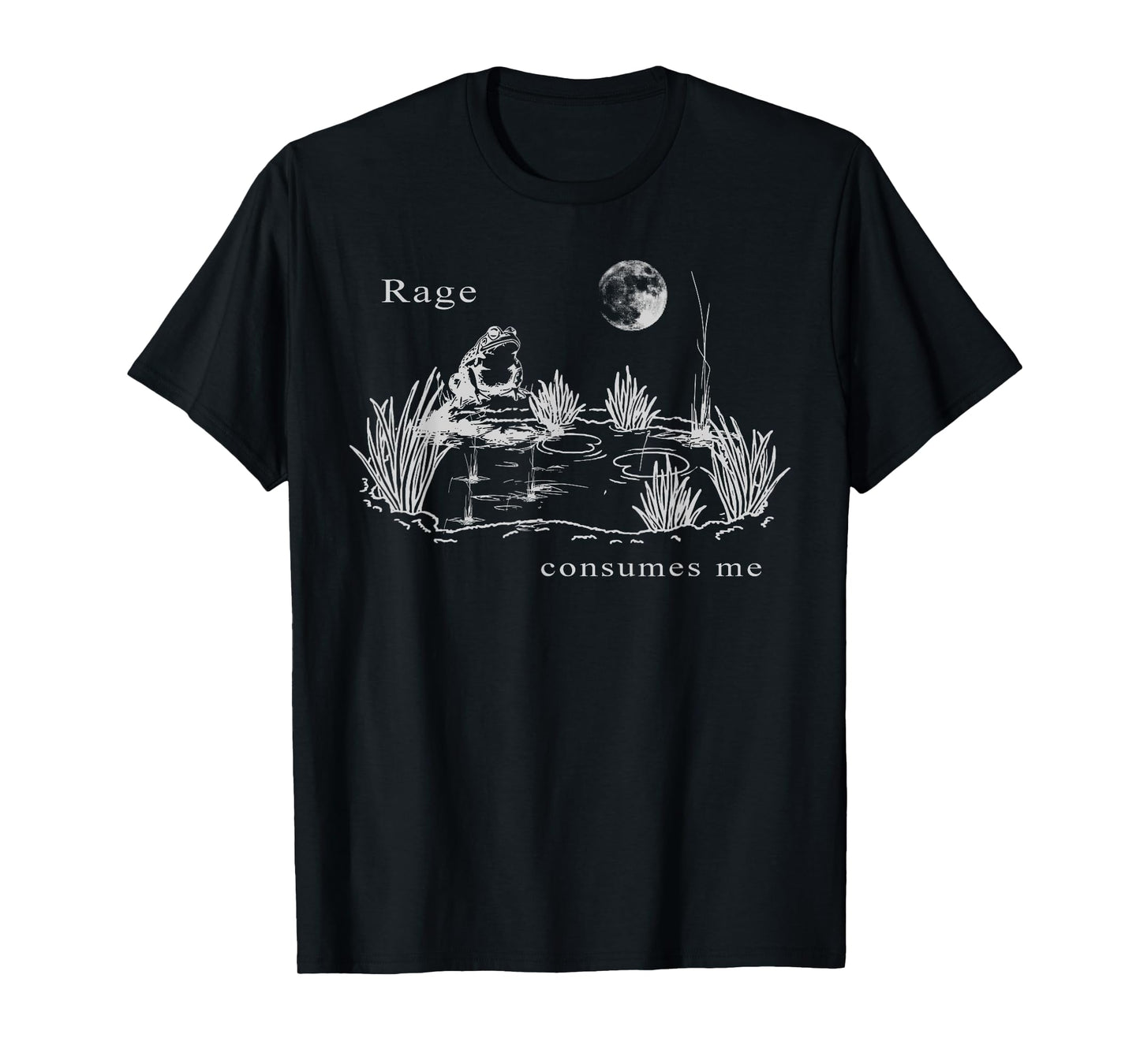 rage consumes me frog funny Vintage Frog nature T-Shirt