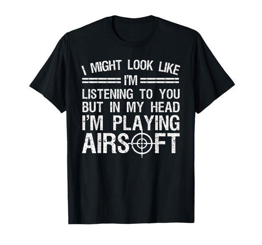 Cute Airsoft Art Men Women Tactical Shooting Combat Sport T-Shirt