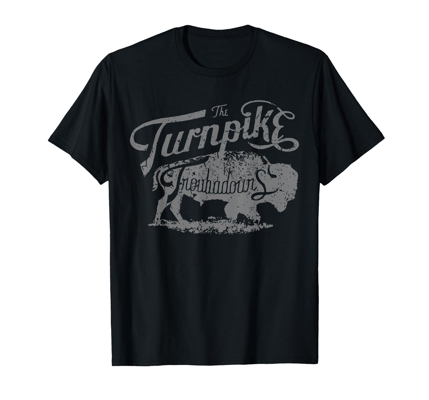Vintage Turnpike Distressed Country Music Men T-Shirt