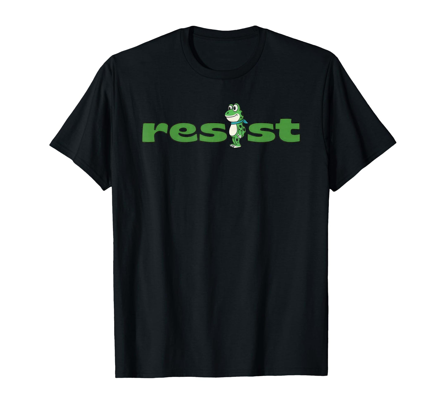 Resist Frog Portland Frog Protest for Men Women T-Shirt