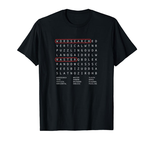 Alien Sheephead Word Search Puzzle Wordsearch T-Shirt