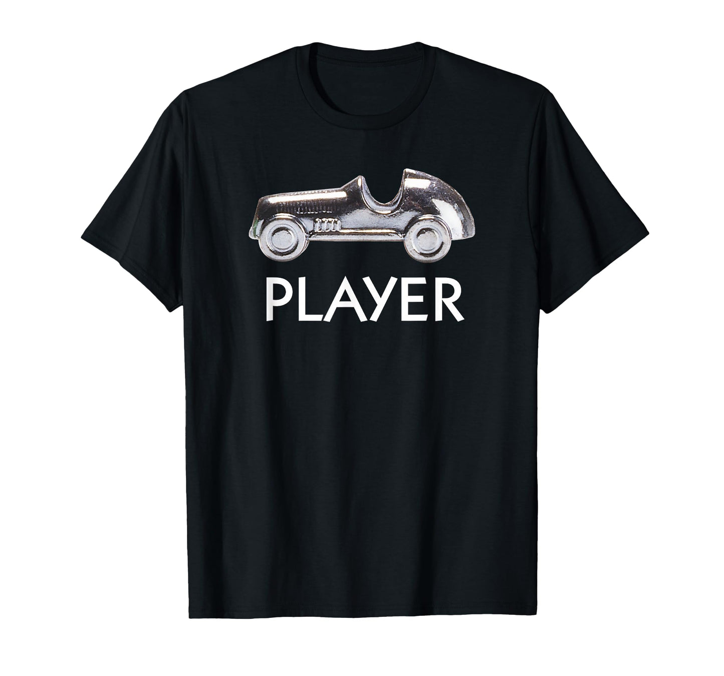 Monopoly Classic Car Player Icon Game Piece Logo T-Shirt