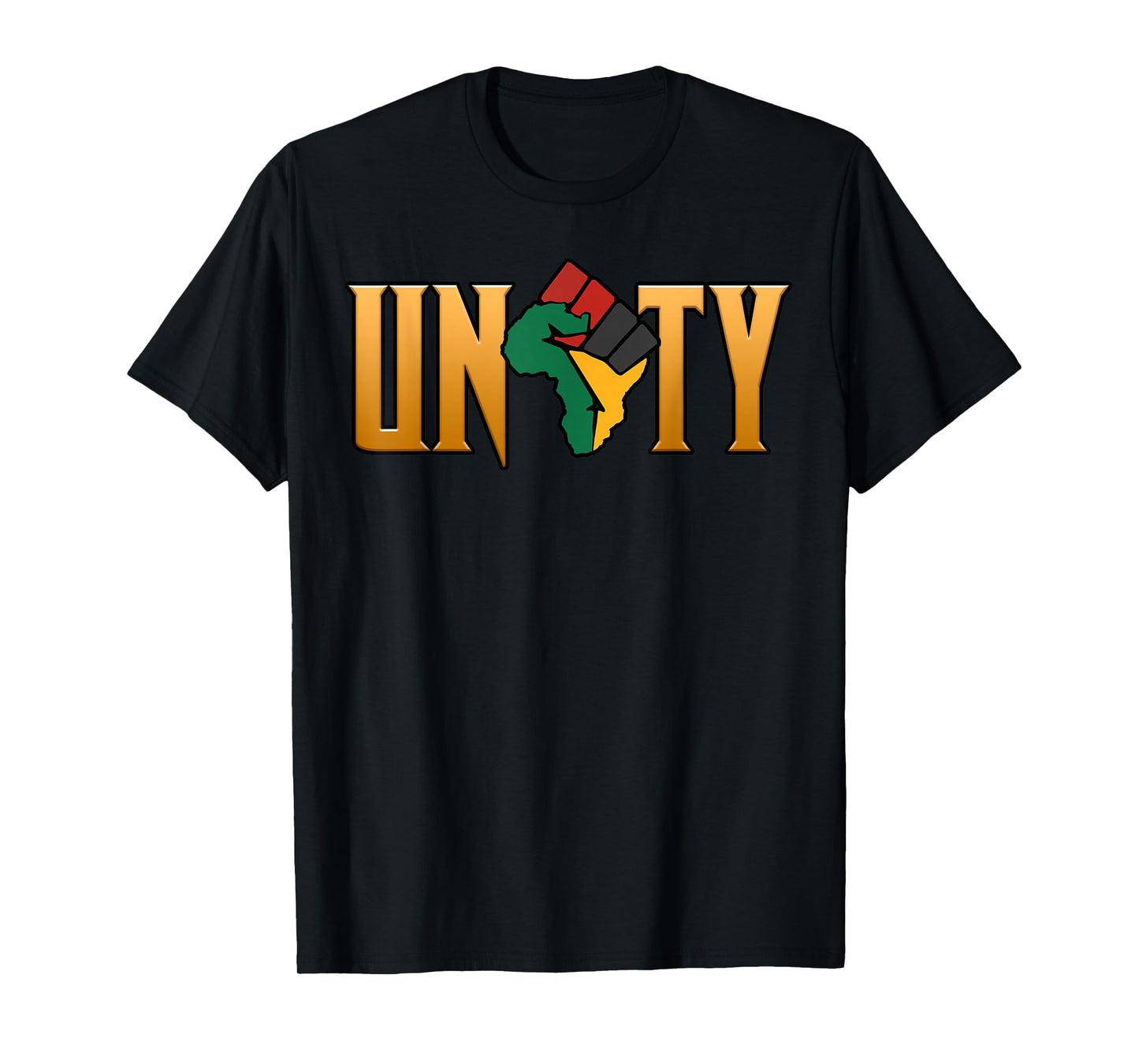 Unity For African American Black Pride Kings & Queens T-Shirt