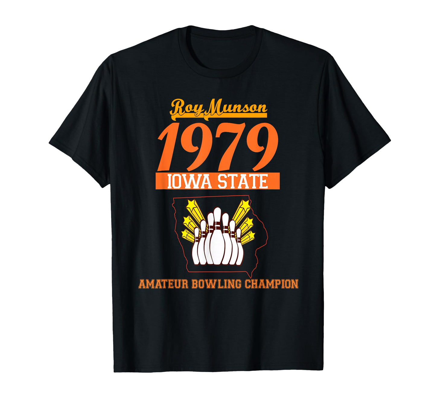Funny Roy Munson king pin bowling t shirt T-Shirt