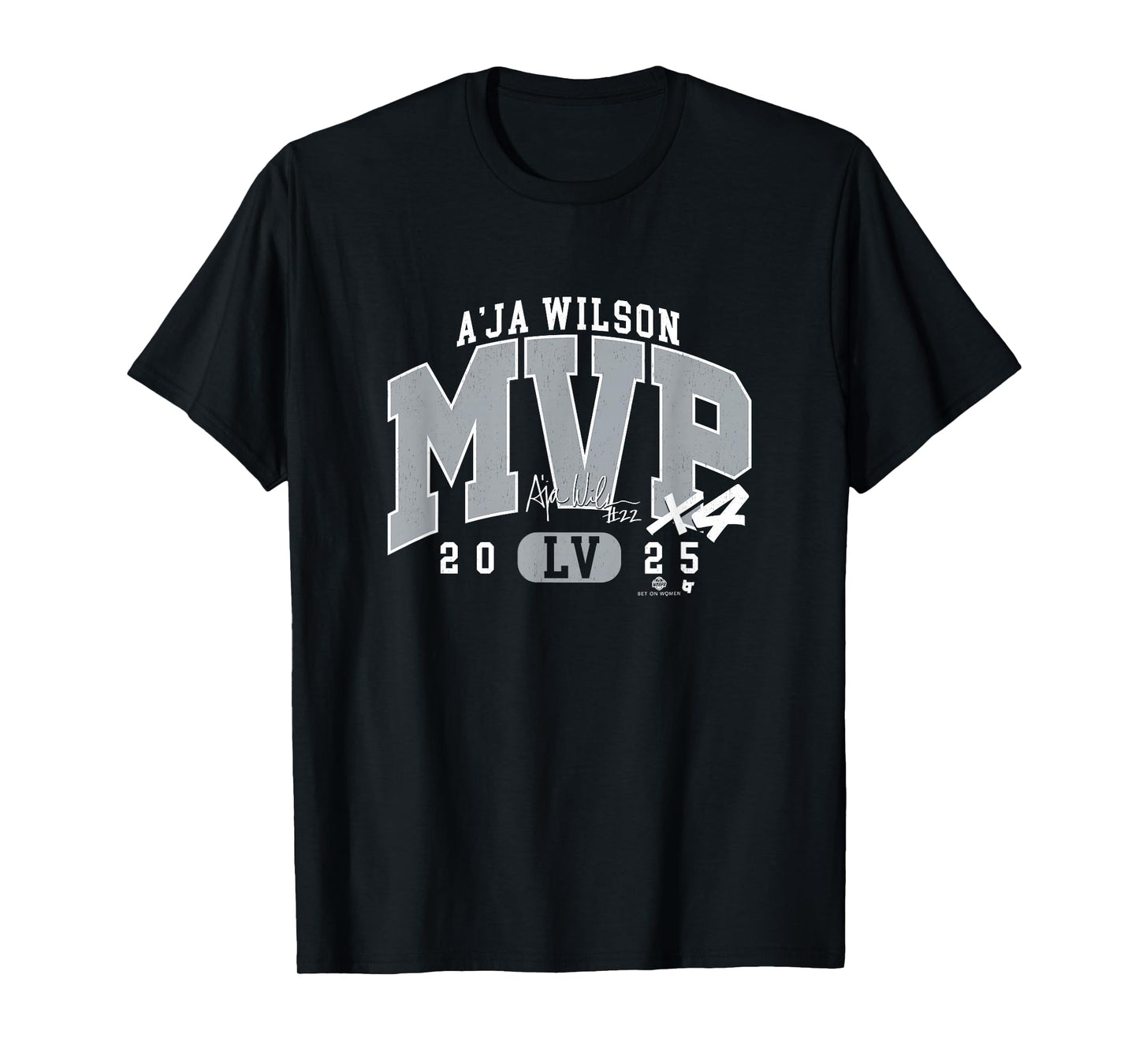 A'ja Wilson - 2025 MVP - Las Vegas Basketball T-Shirt