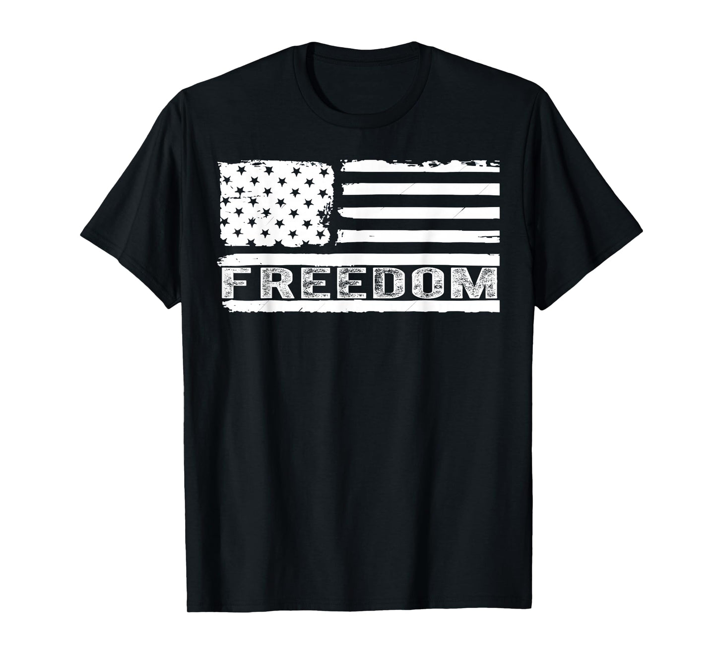 Freedom Vintage America Flag T-Shirt