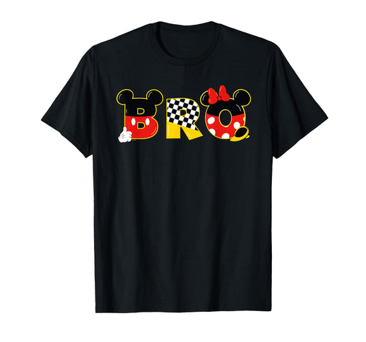 Disney Mickey & Minnie "Bro" Brother Family Trip Vacation T-Shirt