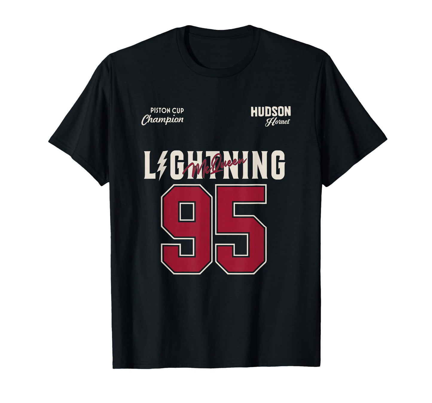 Disney Pixar Cars Lightning McQueen 95 Racer Look T-Shirt