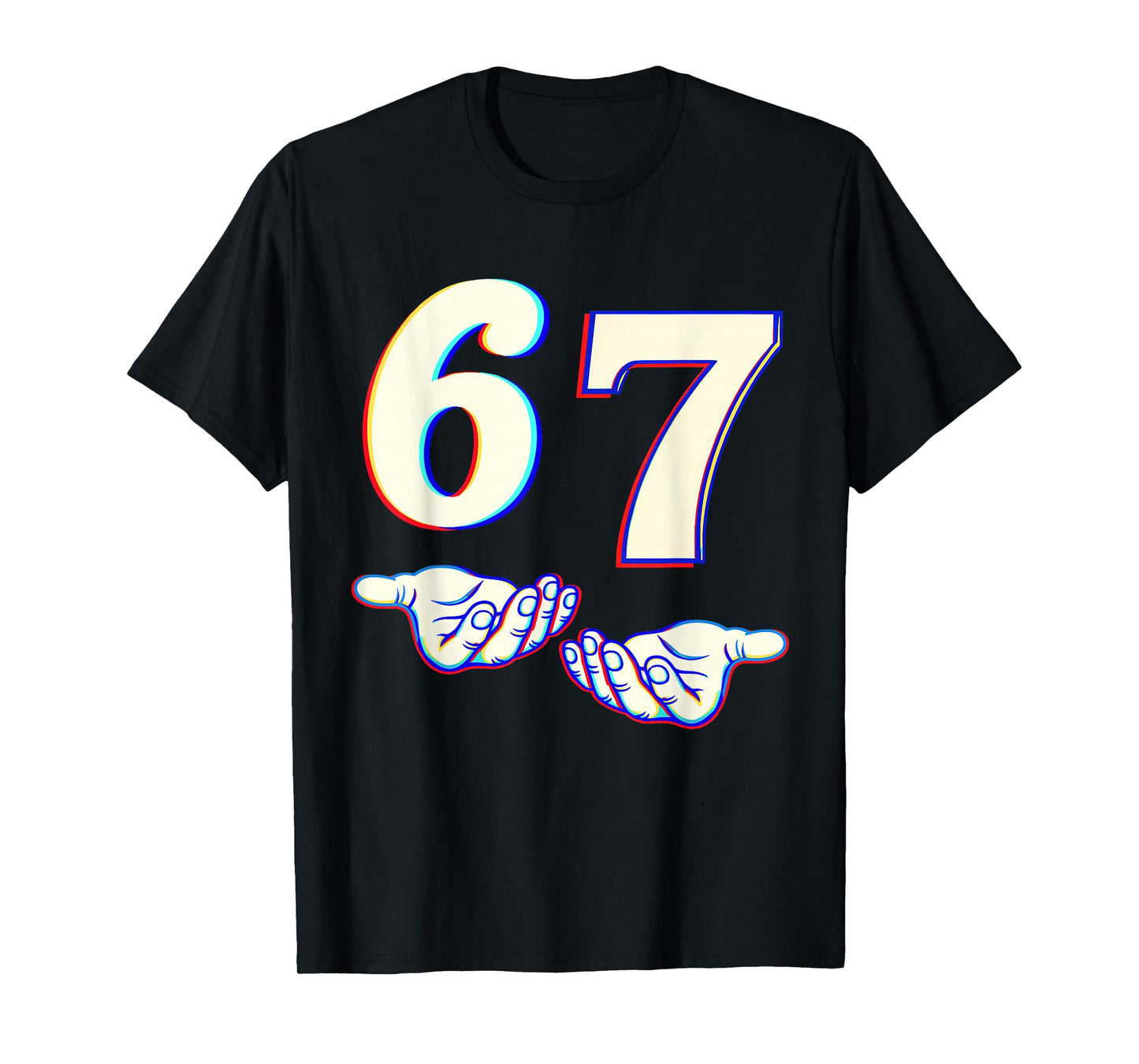 67 Meme Trendy Skeleton Halloween Funny Six Seven Gen Alpha T-Shirt