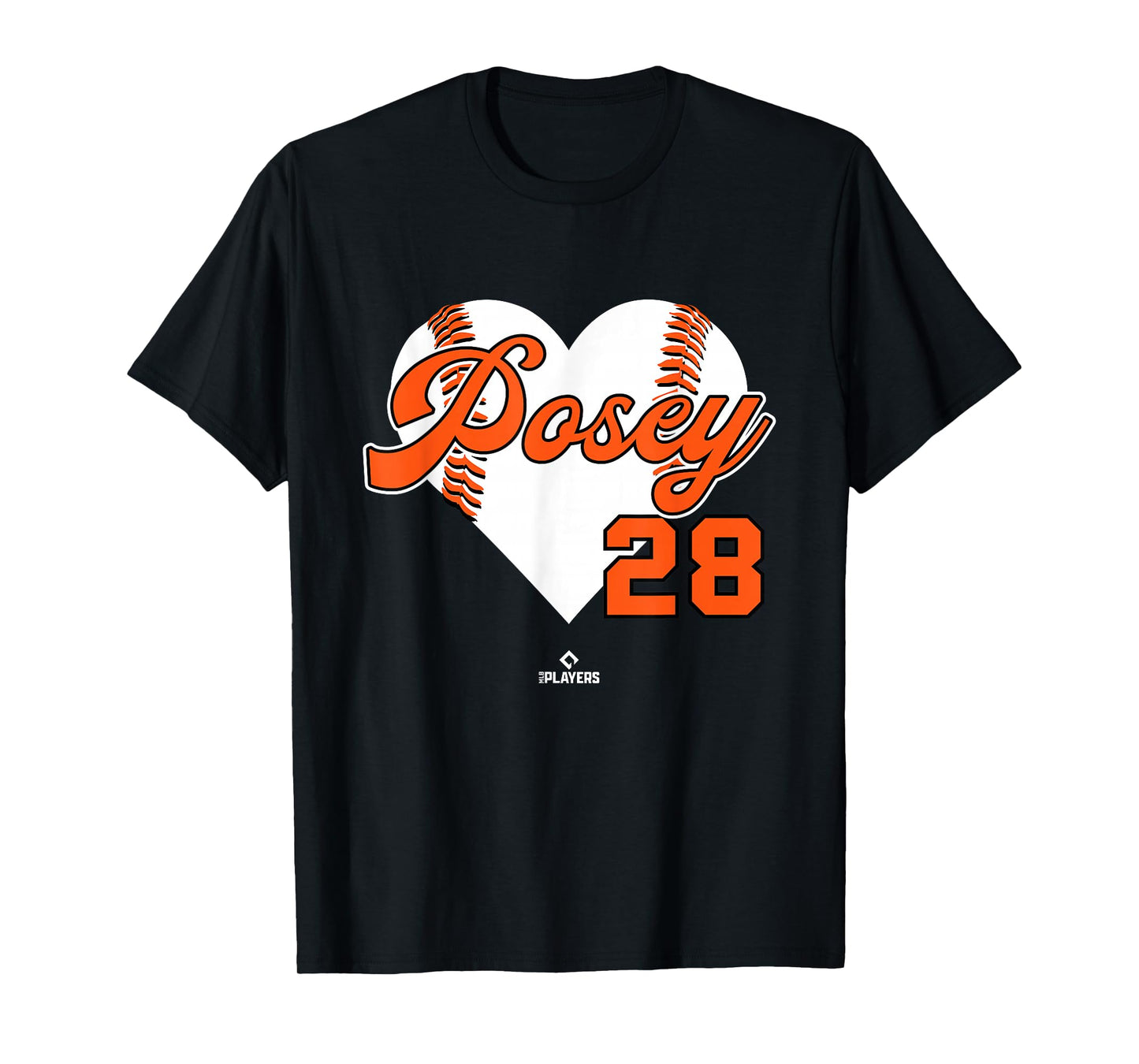 Baseball Heart Buster Posey San Francisco MLBPA T-Shirt