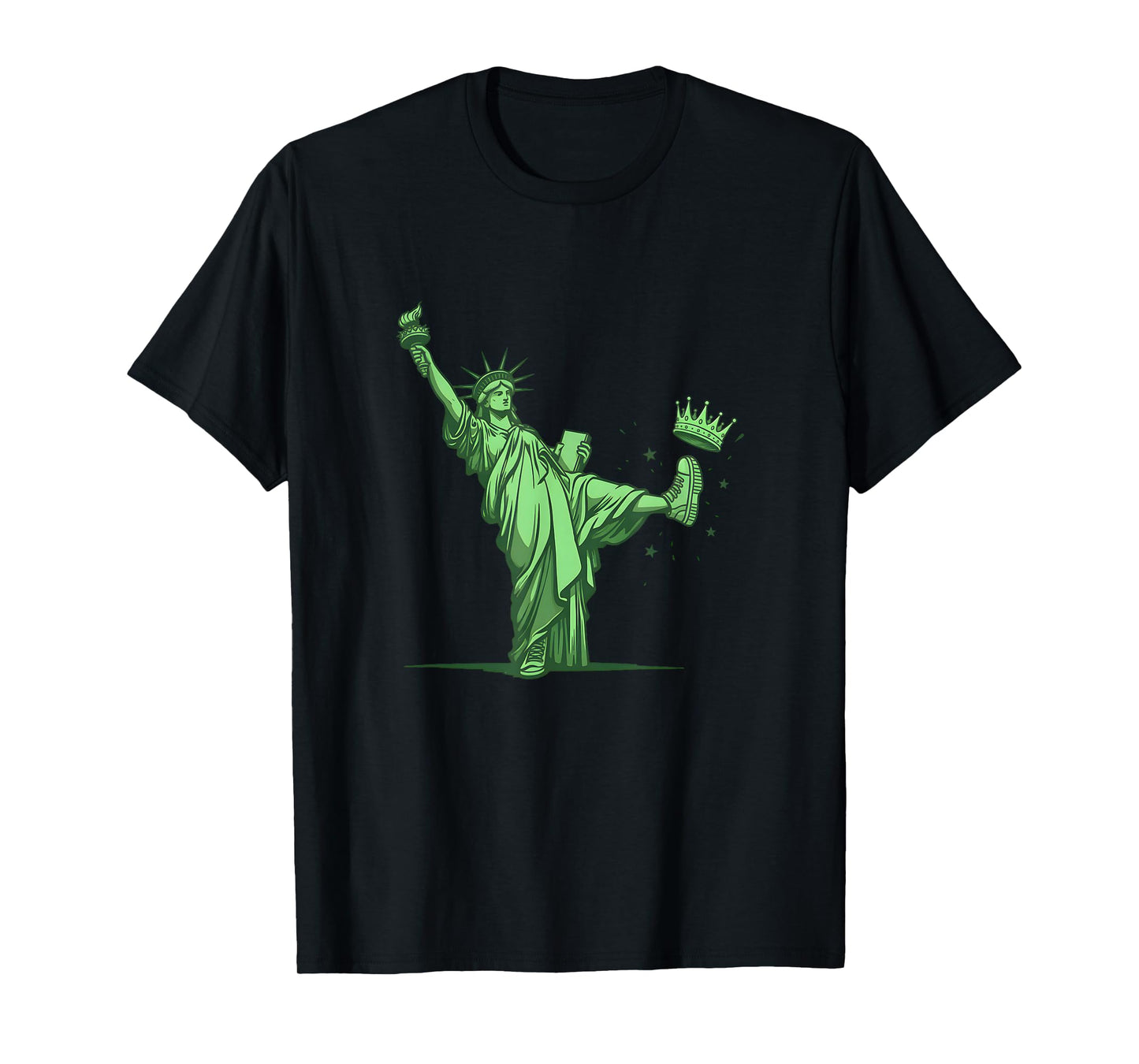 No Kings in America | Patriotic Political Design T-Shirt