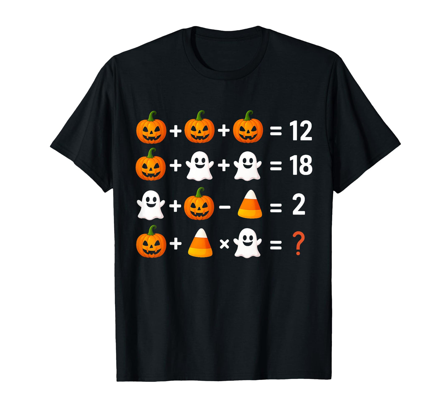 Funny 6 7 Meme 67 Halloween Order of Operations Math Teacher T-Shirt