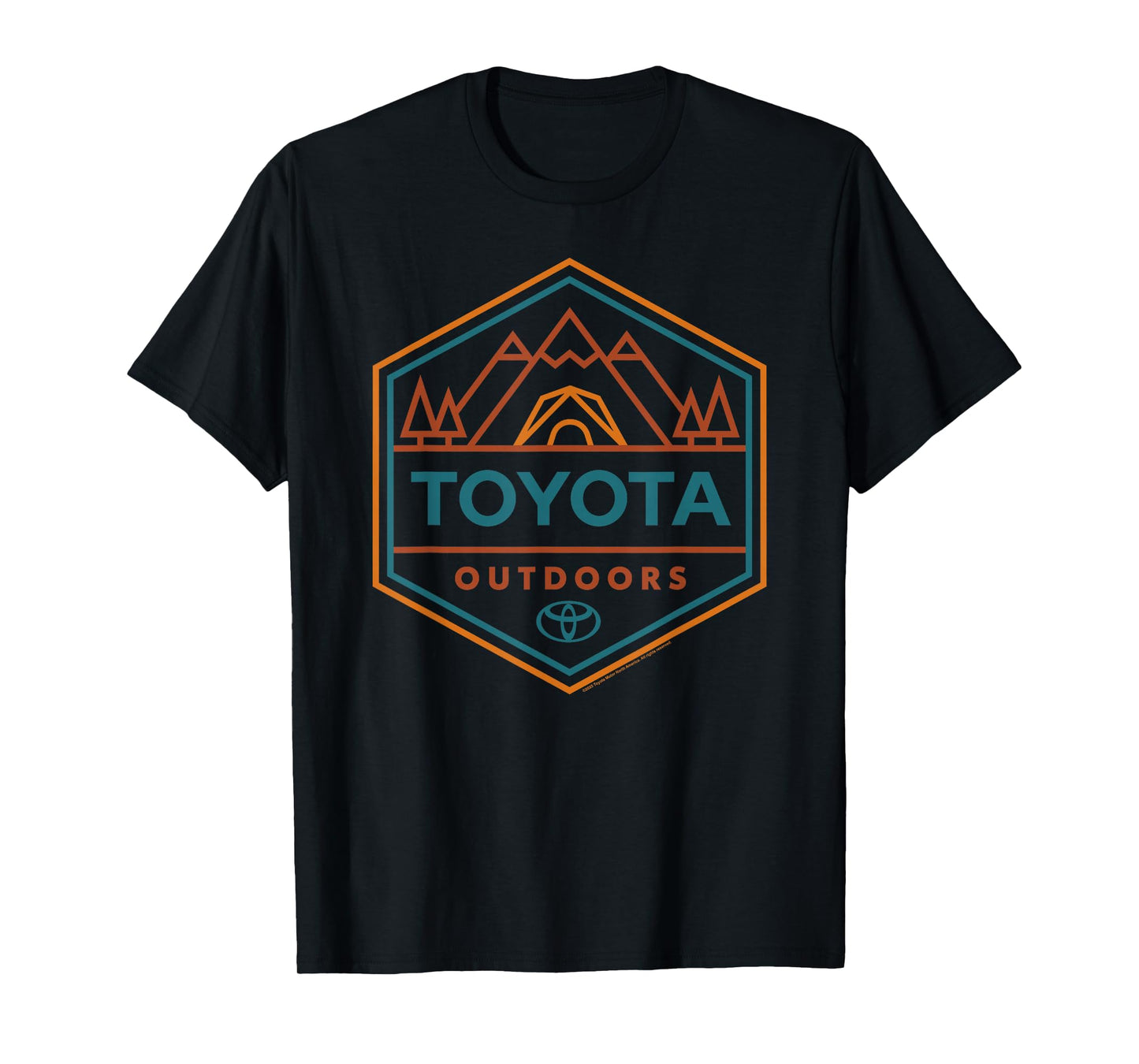 Toyota Outdoors Art Line Big Chest Logo T-Shirt