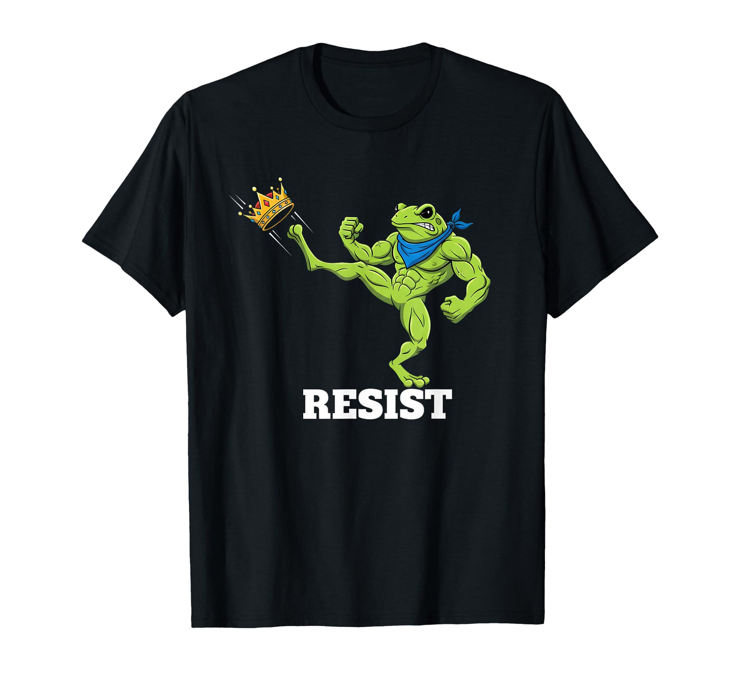 Frog Protest No Kings in America Democracy Patriotic Resist T-Shirt
