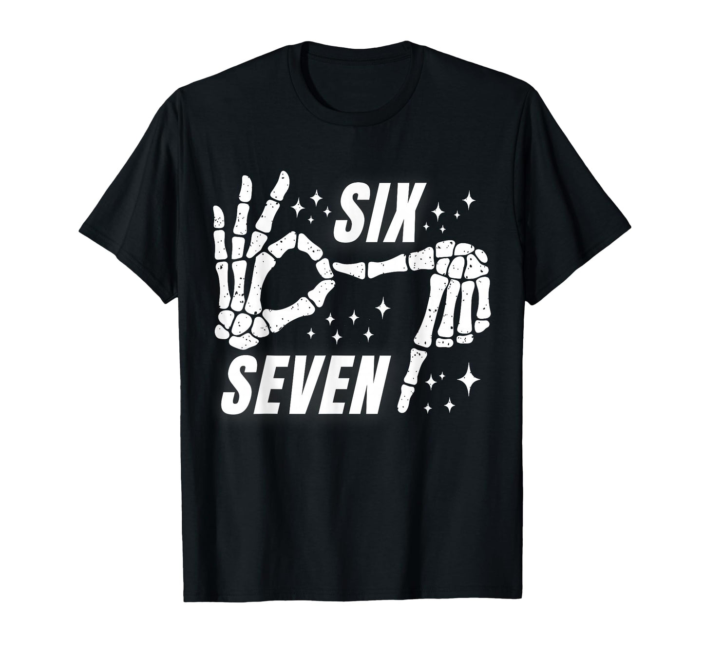 Six Seven Gen Alpha Slang Funny 6 7 Meme T-Shirt