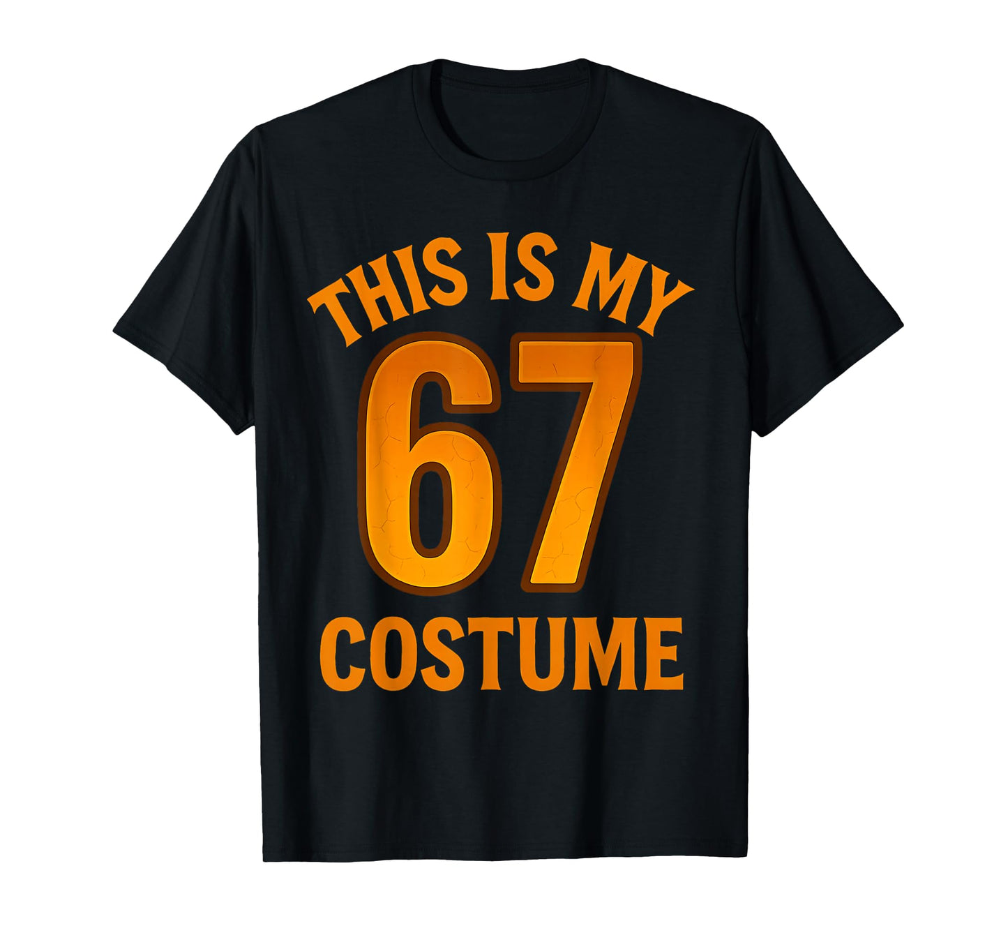 This is My Halloween 67 Costume Lazy Brainrot Meme Boys Kids T-Shirt