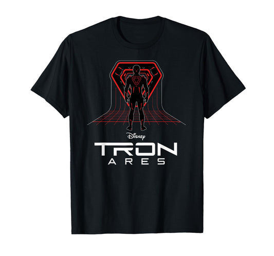 Disney TRON: Ares Digital Grid and Logo Official Movie T-Shirt