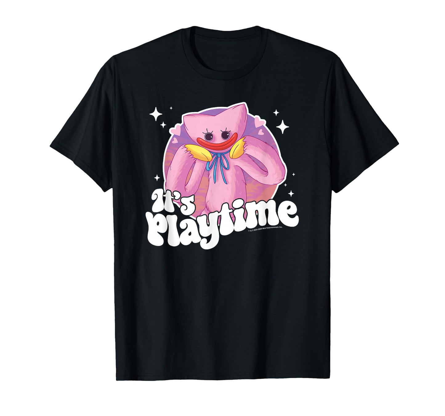 Poppy Playtime Kissy Missy It's Playtime Lovely Portrait T-Shirt