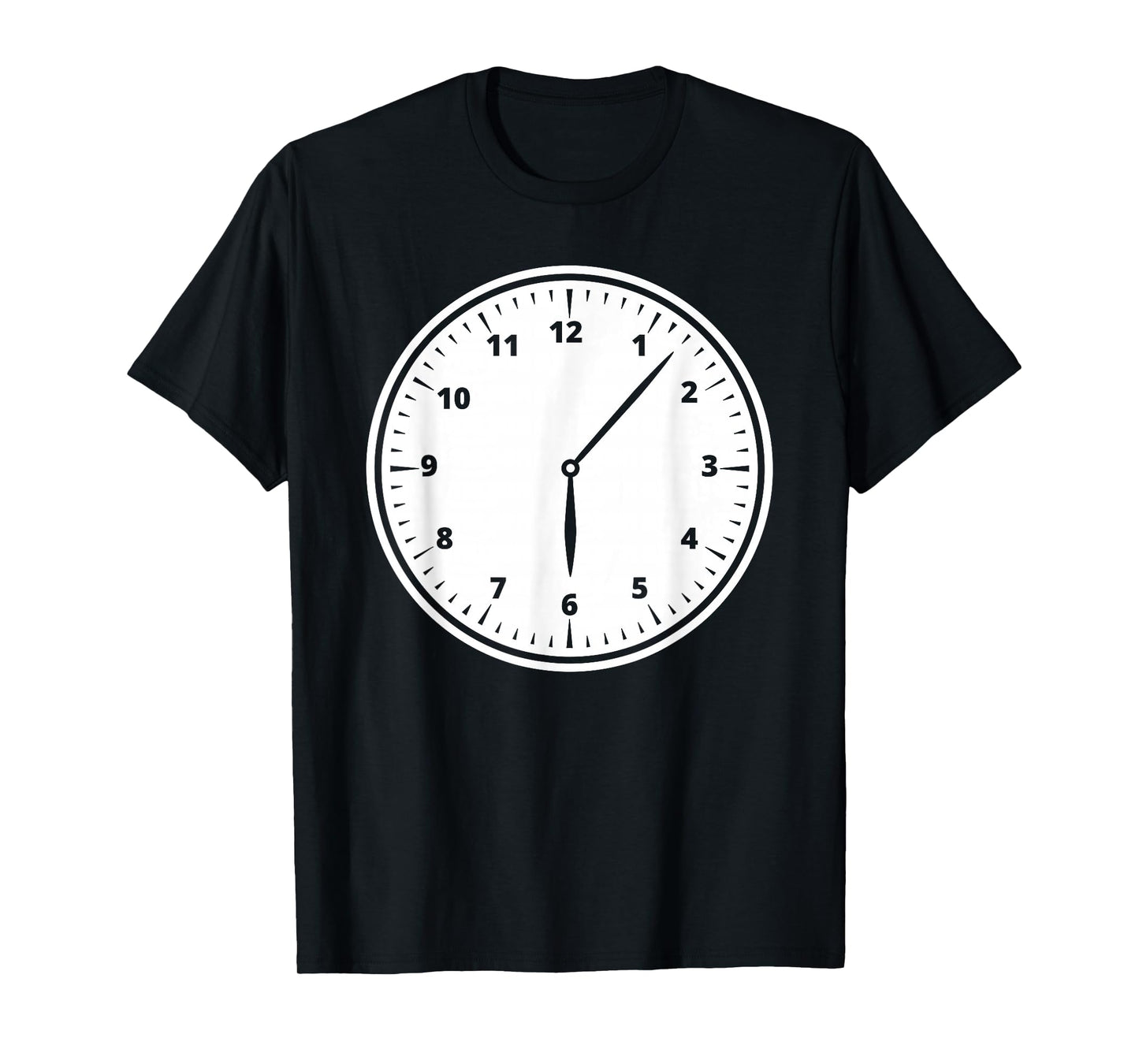 Six Seven Time Analog Clock Meme Funny T-Shirt