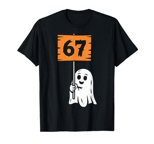 67 Meme Humor 6-7 Six Seven Halloween T-Shirt