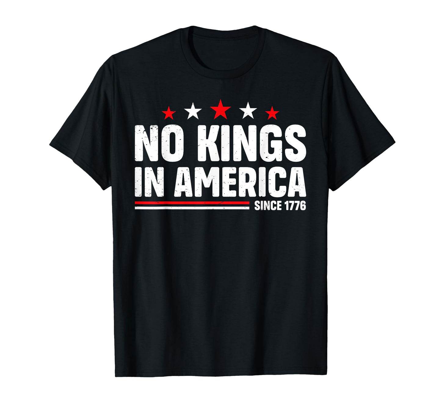 Patriotic Pro-Democracy Protest June 14 No Kings In America T-Shirt