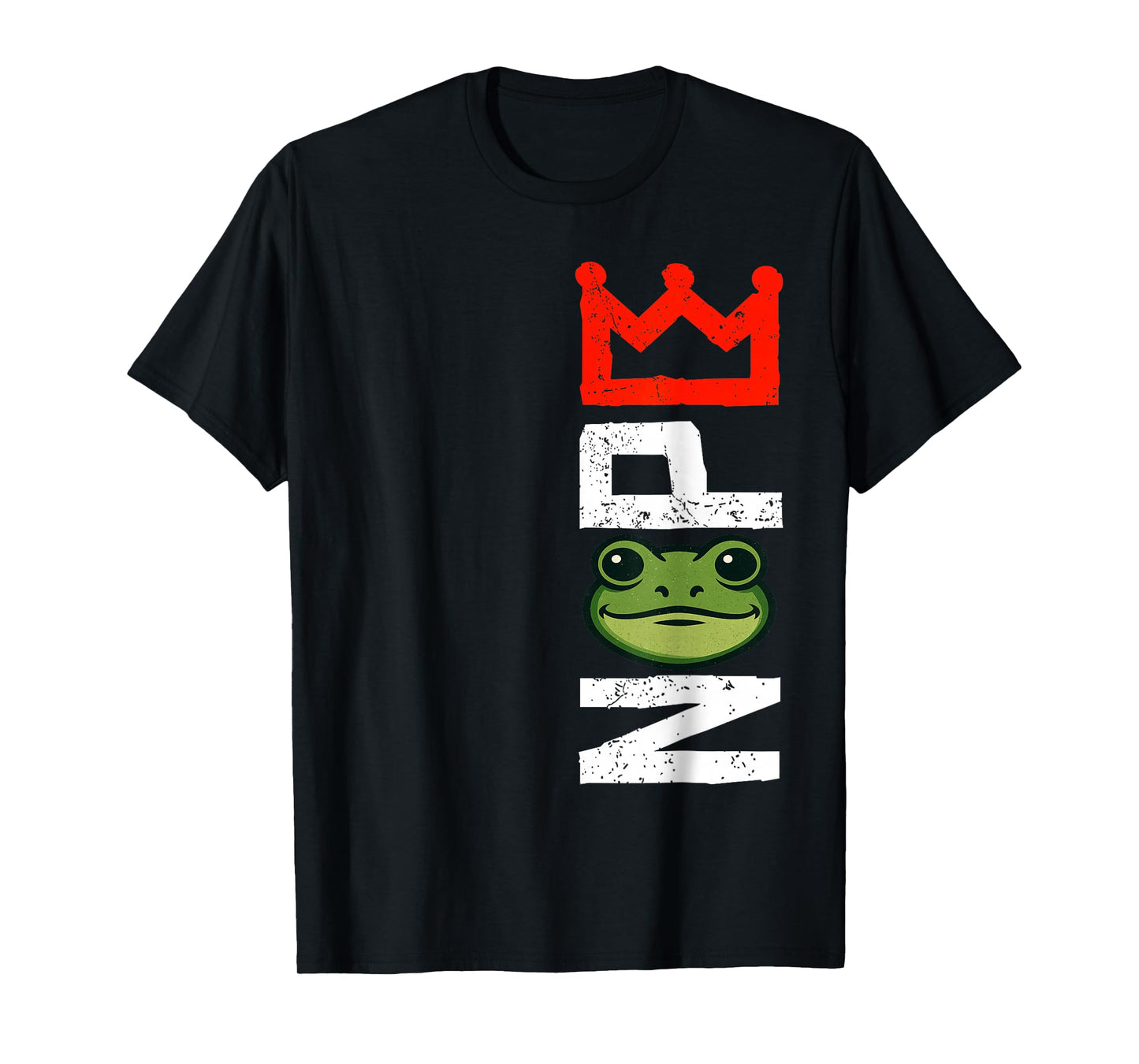 No Kings Frogs Resist No Kings Protest Sign Vertical Nope T-Shirt