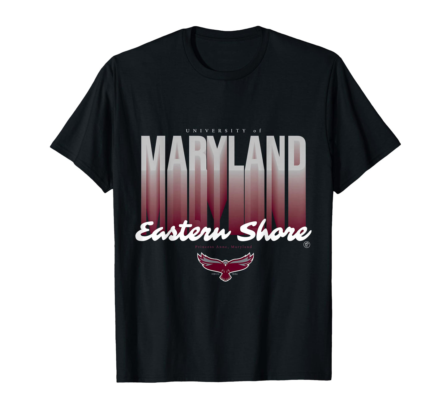 The Yard Essentials - Maryland Eastern Shore - UMES Fade T-Shirt