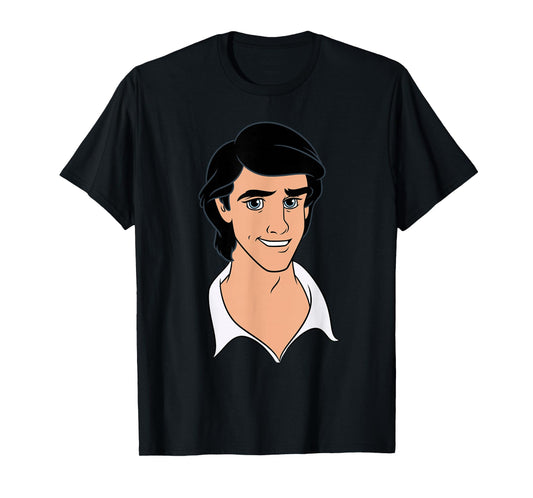 Disney The Little Mermaid Prince Eric Big Face Costume T-Shirt