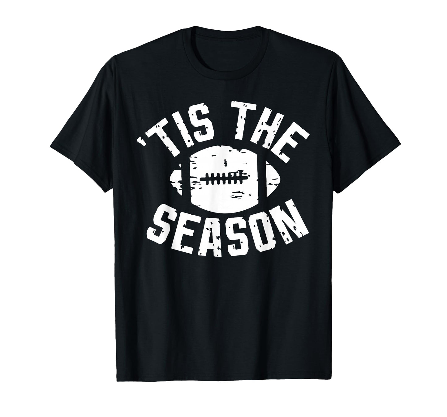 Tis The Season Touchdown American Football Game Day Vintage T-Shirt