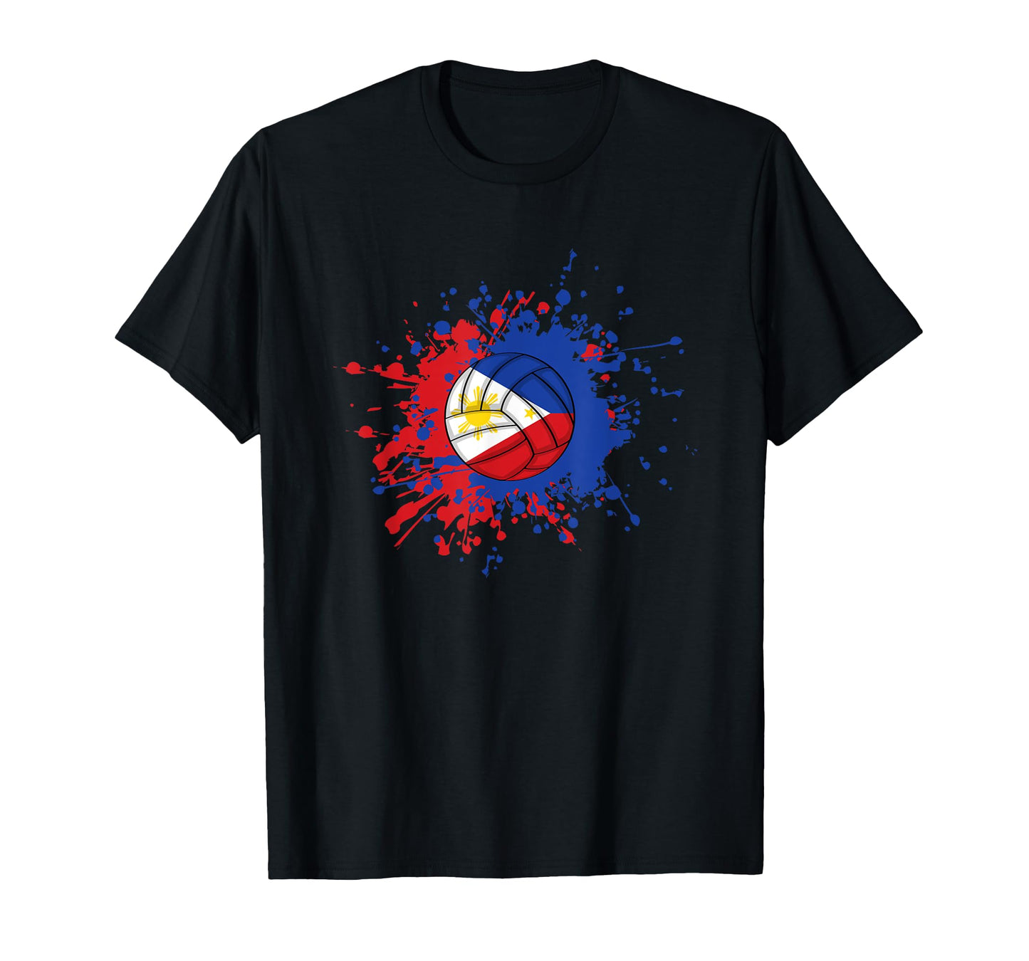 Philippine Volleyball With The Flag Of Philippines T-Shirt