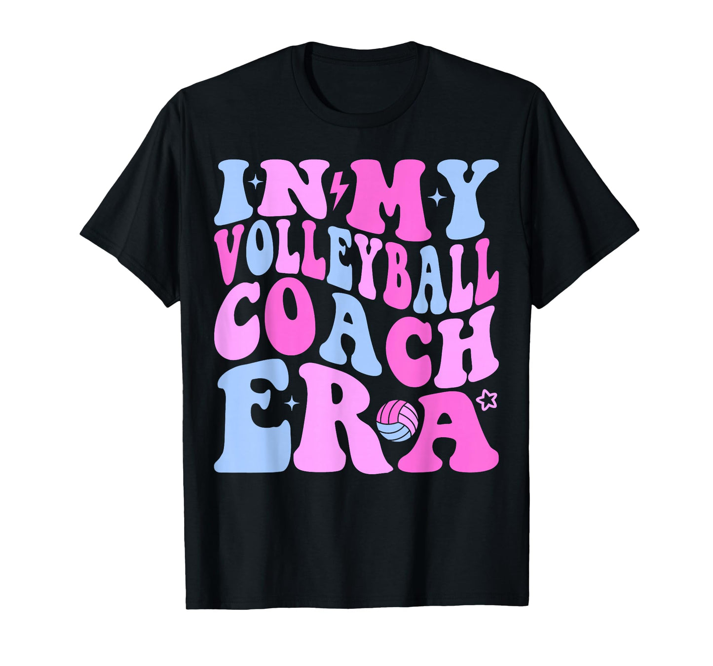 In My Volleyball Coach Era Volleyball Lover Coach Sports T-Shirt