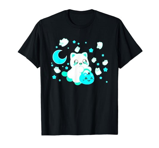 Aphmeow Robot Cat T-Shirt for Men Women