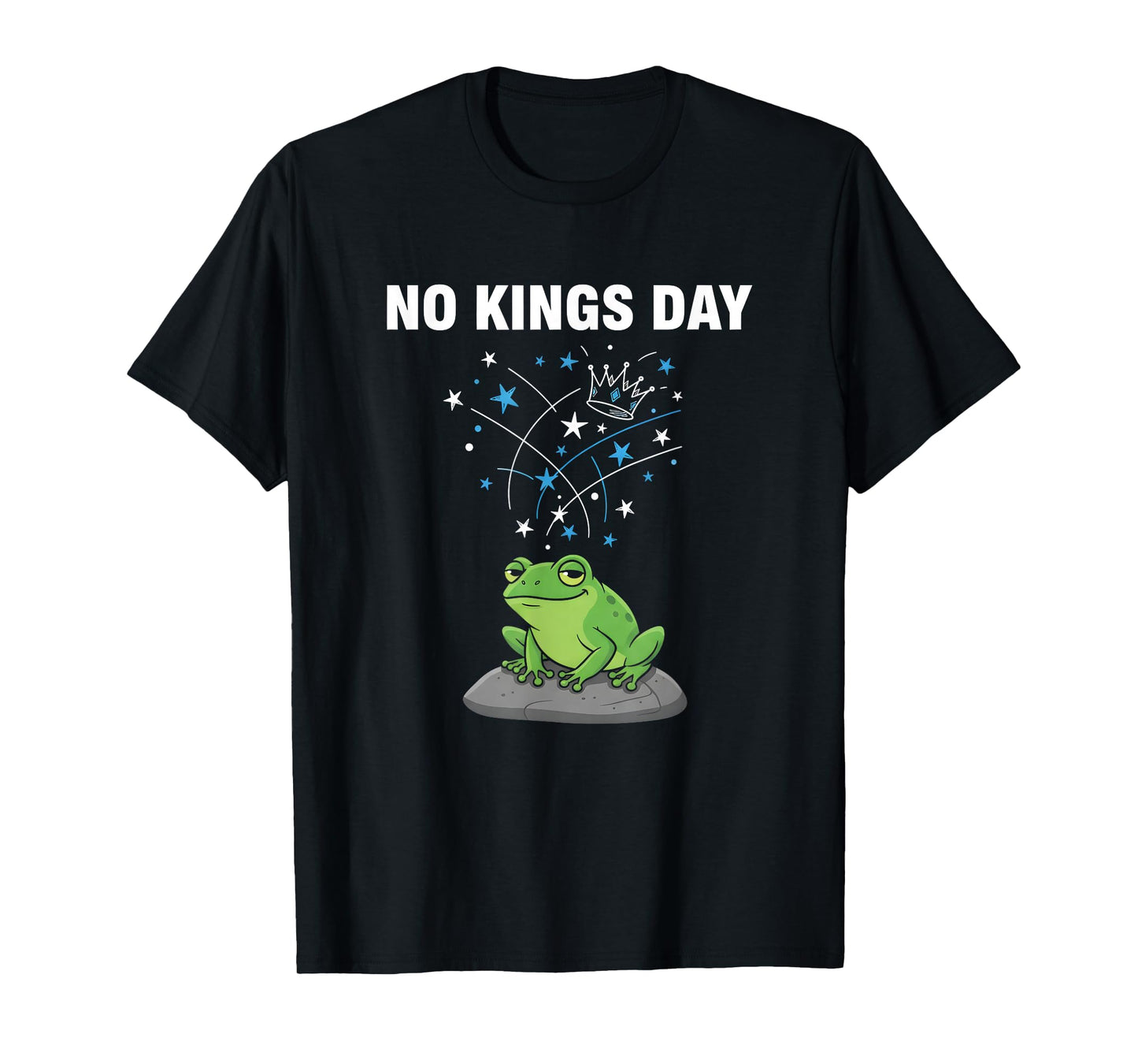 Frog Protest No Kings in America Democracy Patriotic Frog T-Shirt