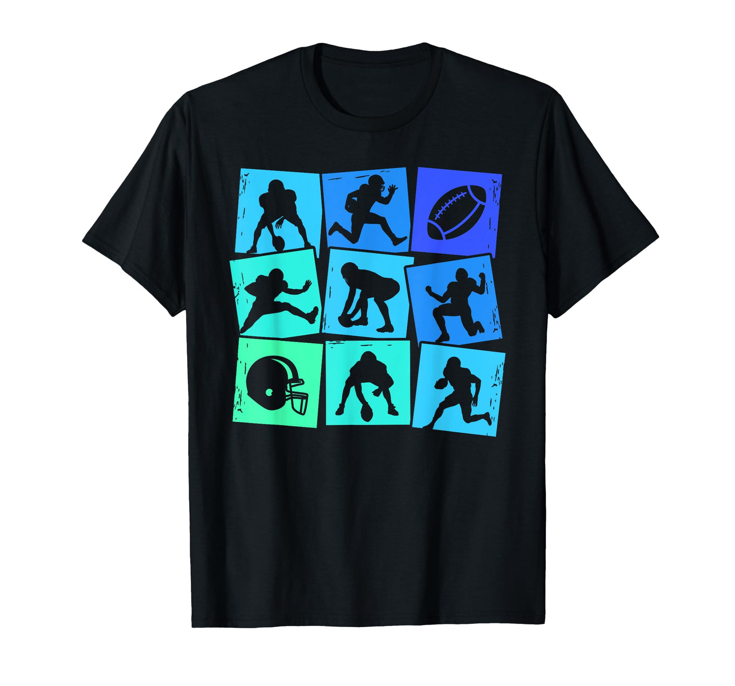 Football Player American Football Boys Men T-Shirt