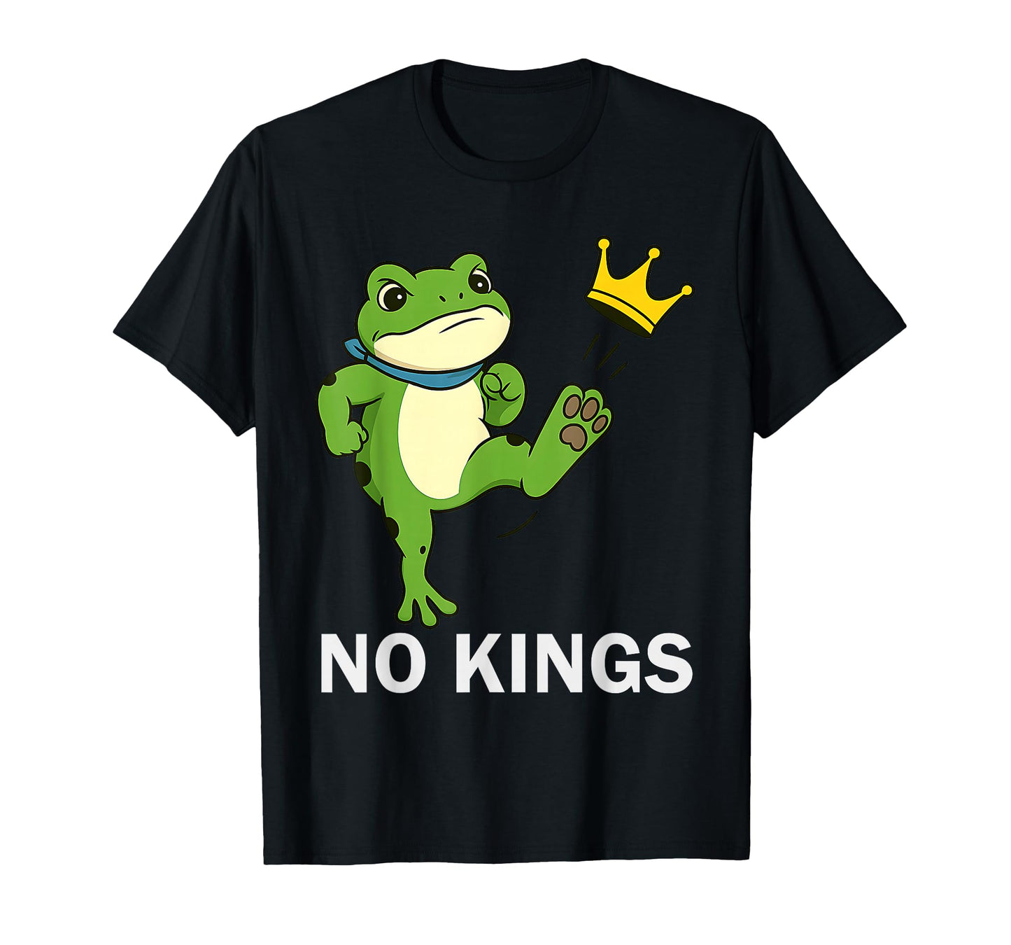 No Kings Shirt Men Women Portland Frog Protest T-Shirt